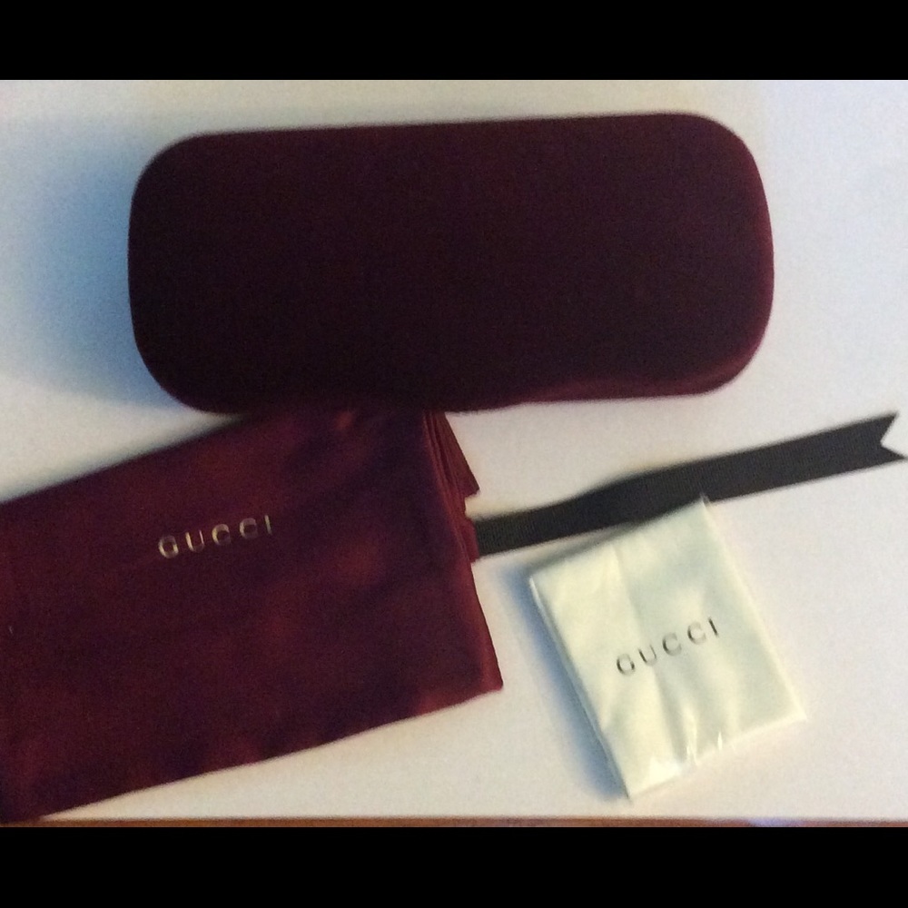 Authentic Gucci Aviator Sunglasses and Velvet Case - Picture 7 of 12